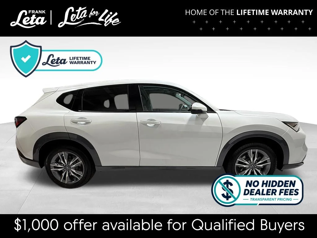 New 2026 Platinum White Pearl Acura Base image 8