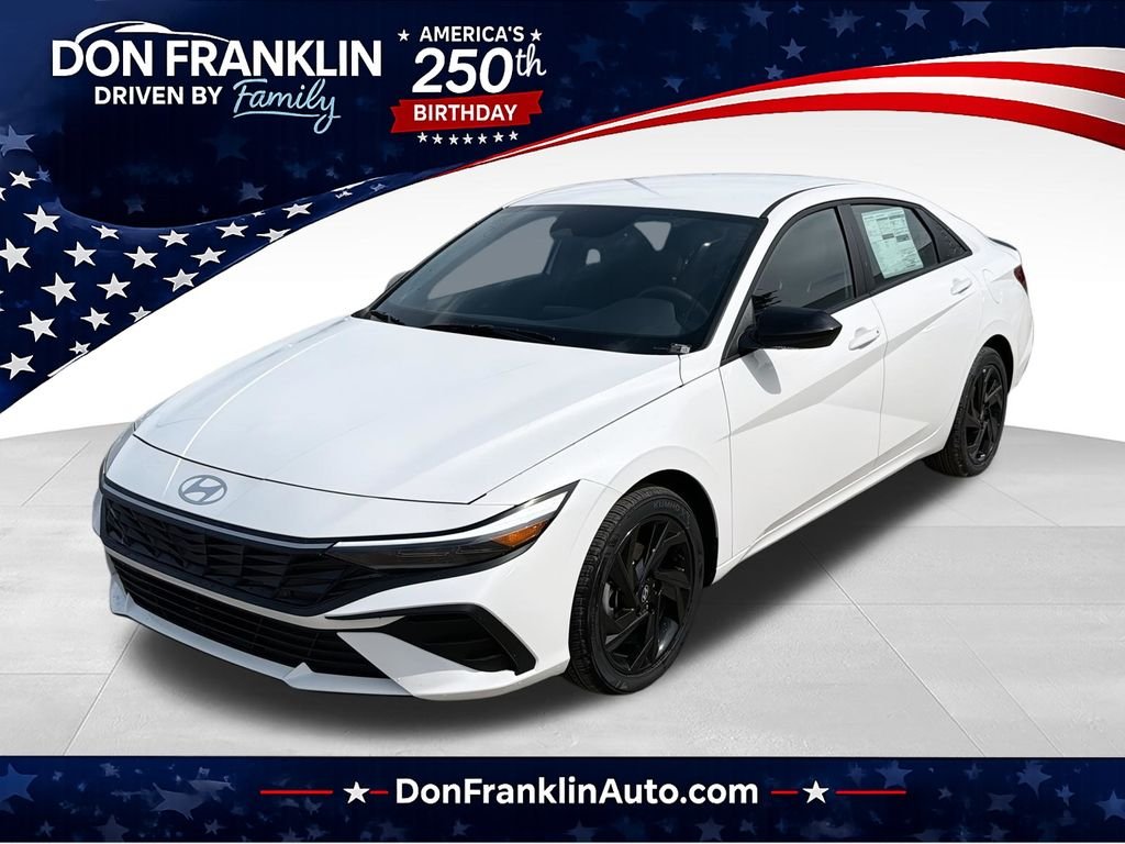 New 2026 White Hyundai SEL Sport image 1