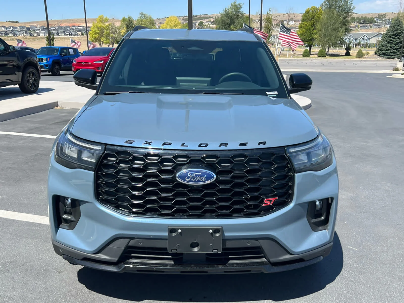 Certified Used 2025 Vapor Blue Metallic Ford ST image 3
