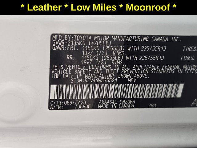 Used 2025 Pearl Toyota Limited image 10