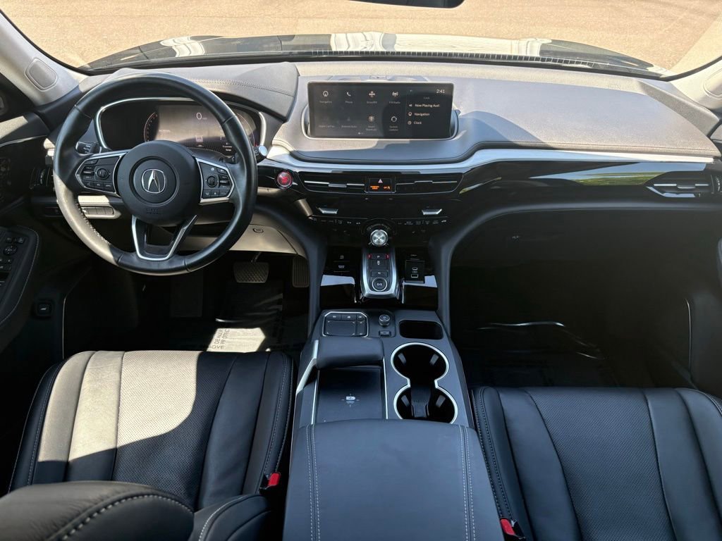 Used 2023 Majestic Black Pearl Acura SH-AWD TECH image 41