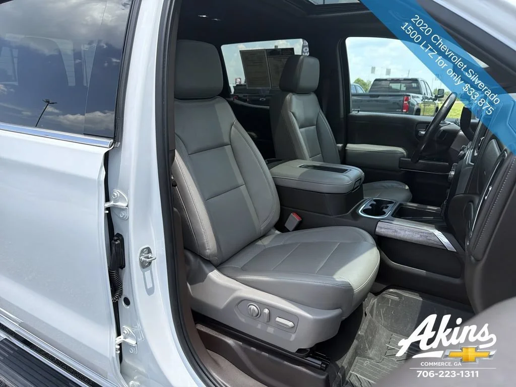Certified Used 2020 SUMMIT WHITE Chevrolet LTZ image 21