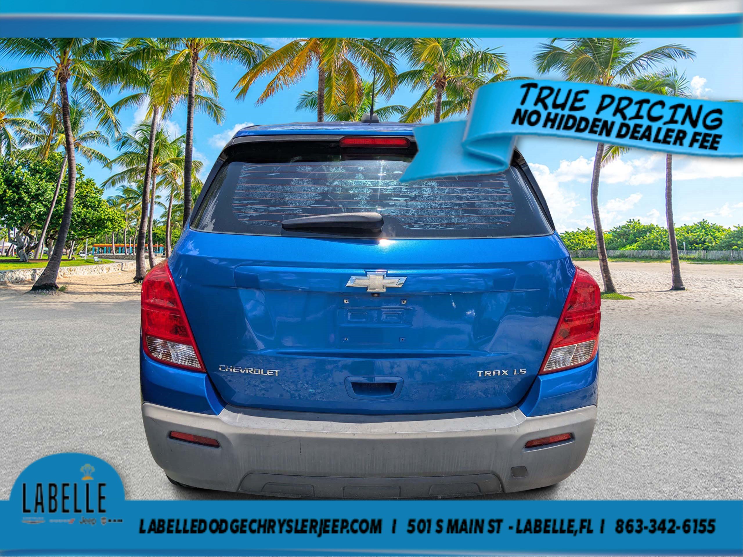 Used 2016 Brilliant Blue Metallic Chevrolet LS image 4