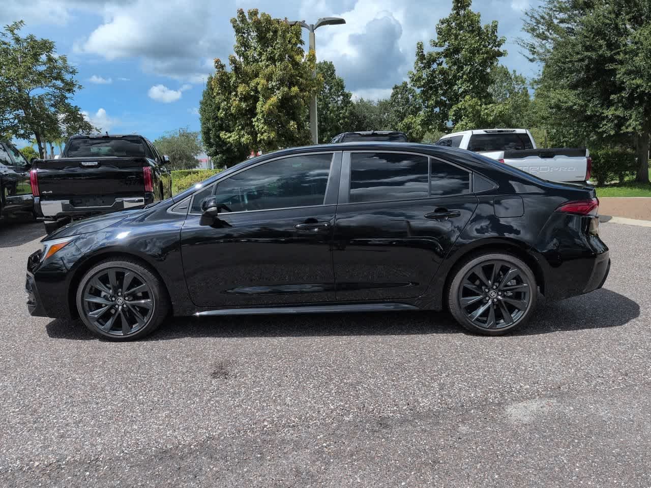 Certified Used 2026 Midnight Black Metallic Toyota XSE image 3