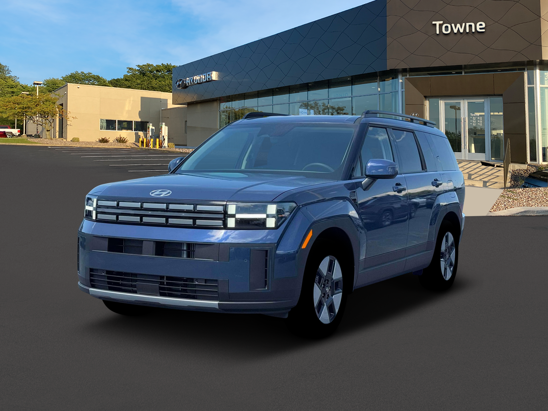 New 2026 Blue Hyundai SEL image 1