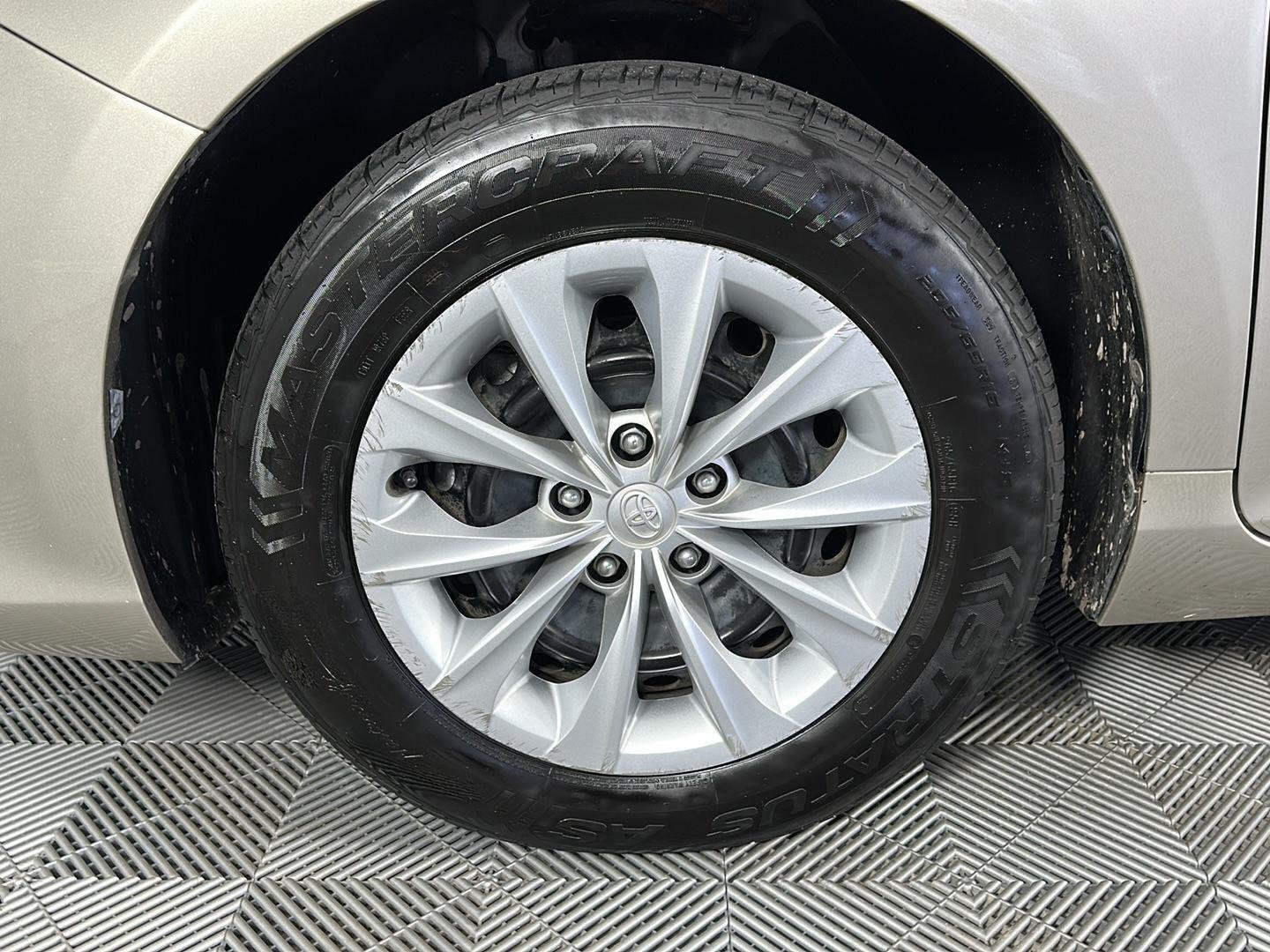Used 2017 Creme Brulee Mica Toyota LE image 6