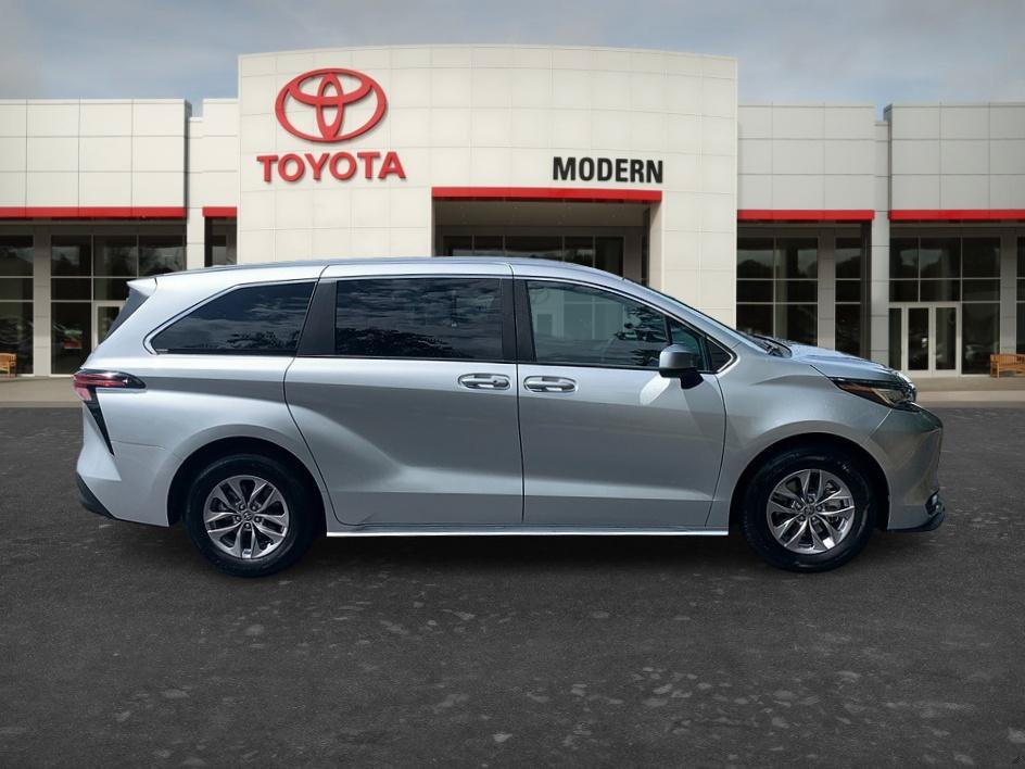 Used 2022 Celestial Silver Metallic Toyota LE image 4