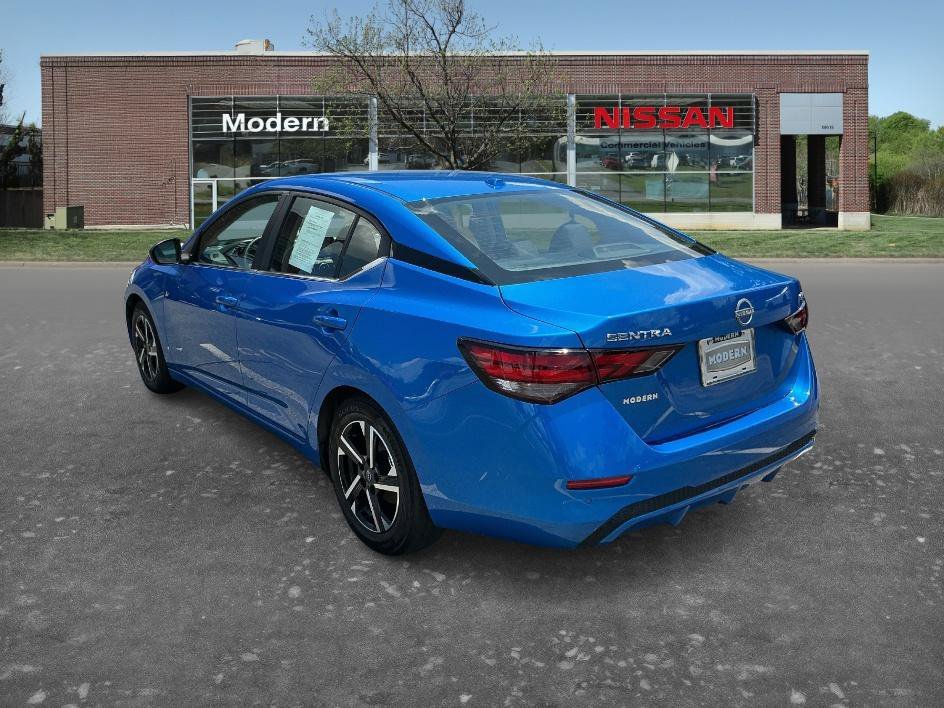 Certified Used 2024 Electric Blue Metallic Nissan SV image 2