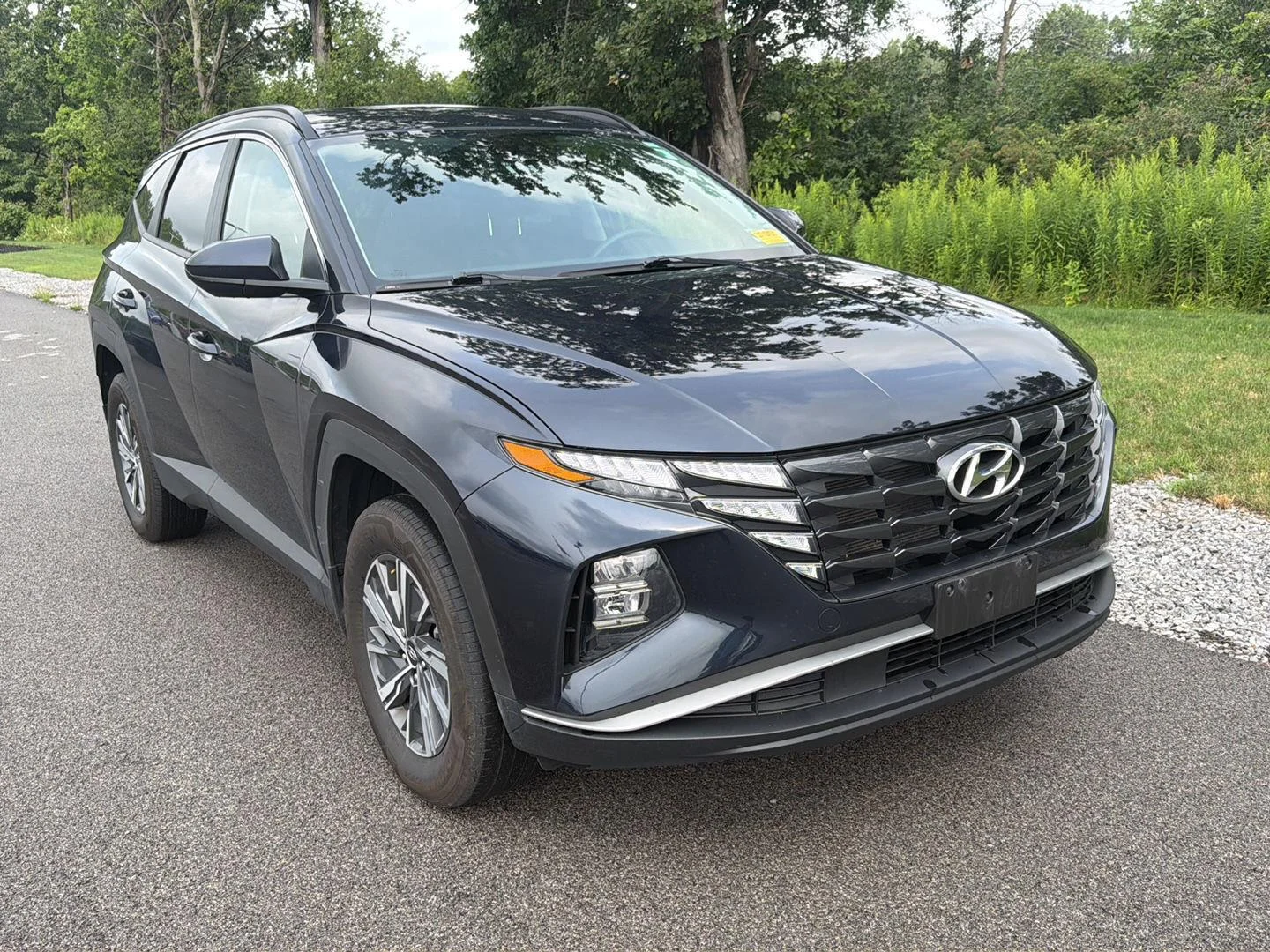 Used 2024 Deep Sea Hyundai Blue image 2