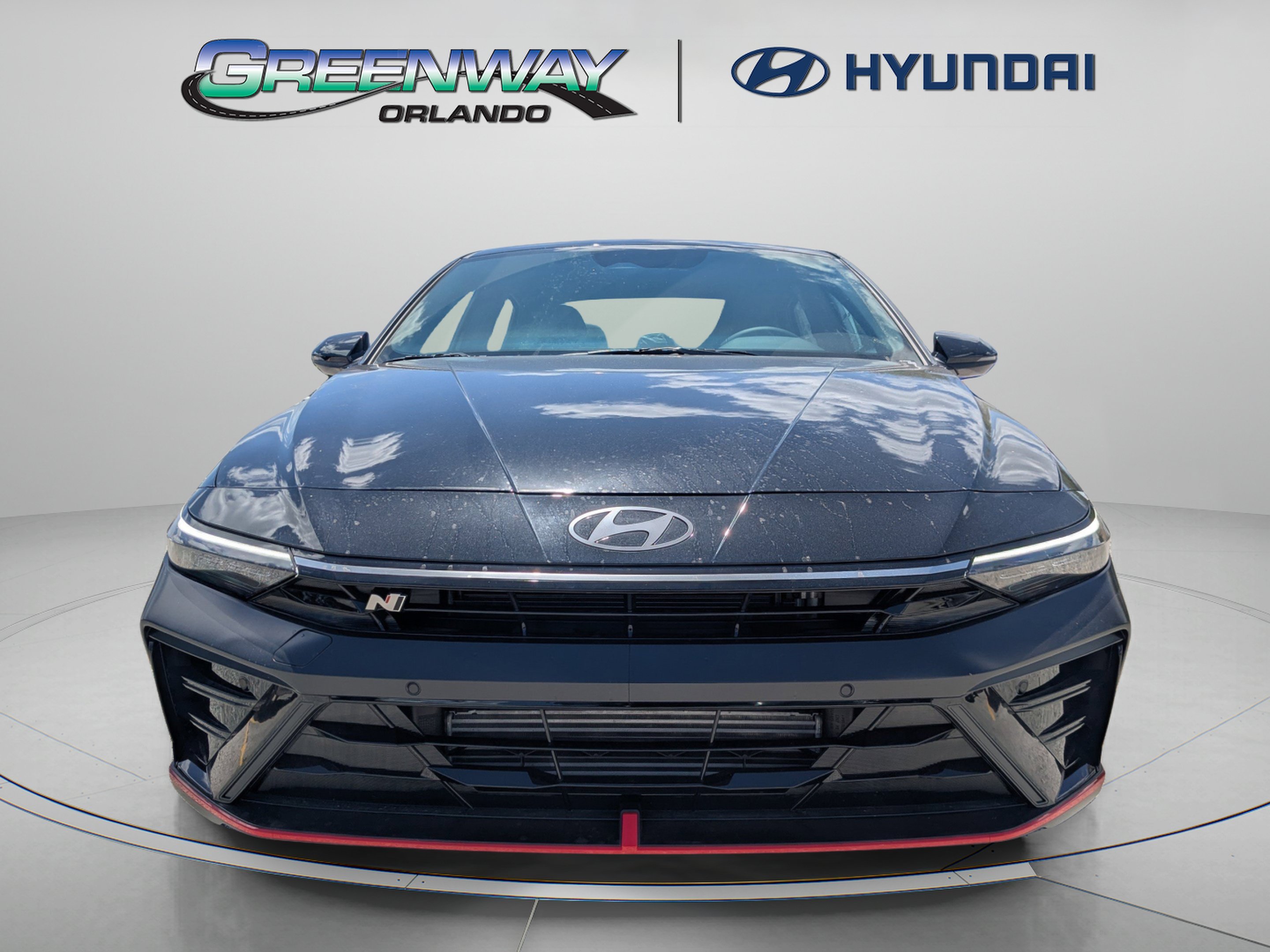New 2026 Abyss Black Hyundai Sedan image 3