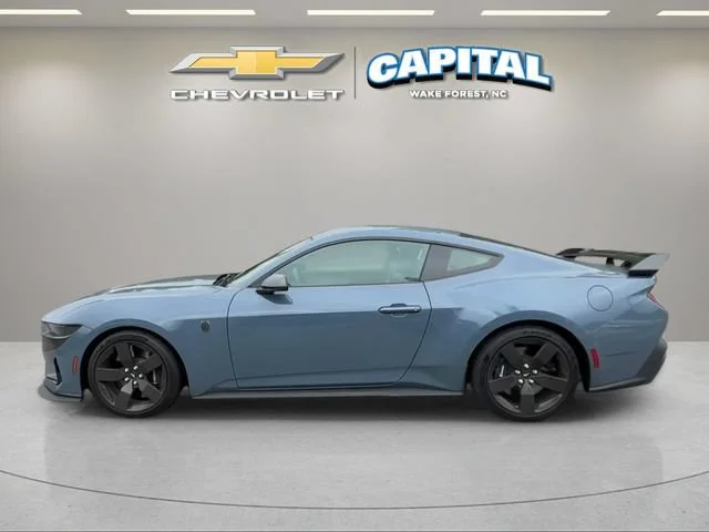Used 2025 Blue Ford Dark Horse Fastback image 2