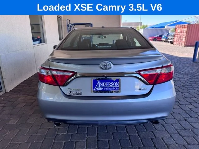 Certified Used 2017 Celestial Silver Metallic Toyota XSE V6 image 4