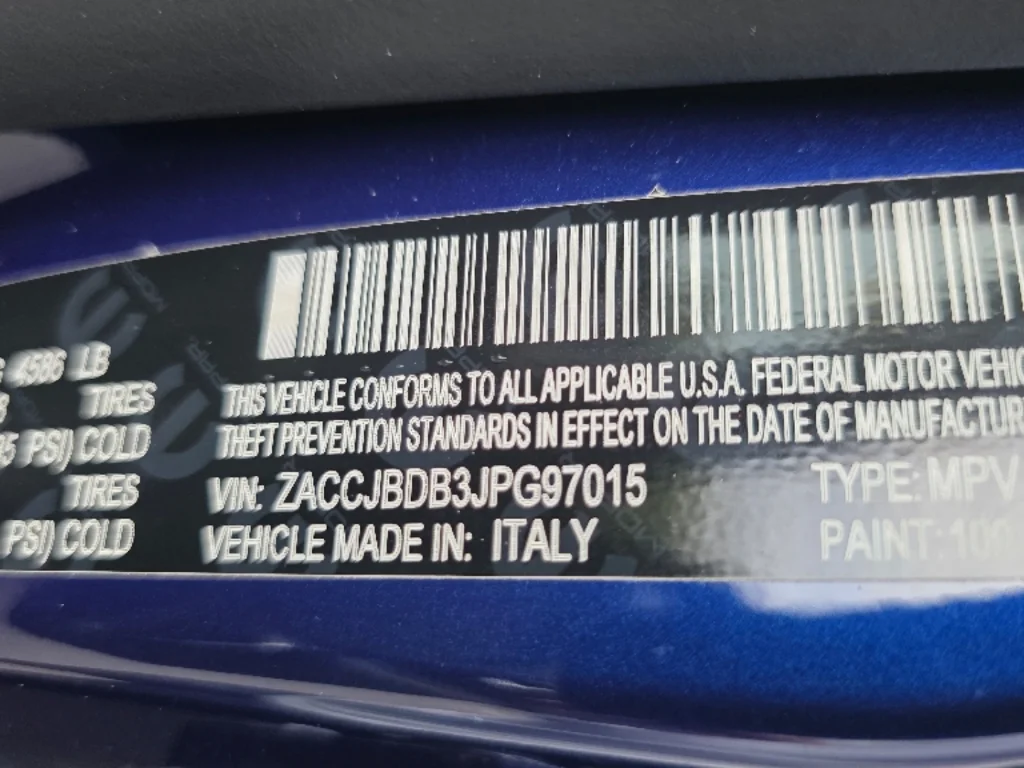 Used 2018 Jetset Blue Jeep Limited image 35