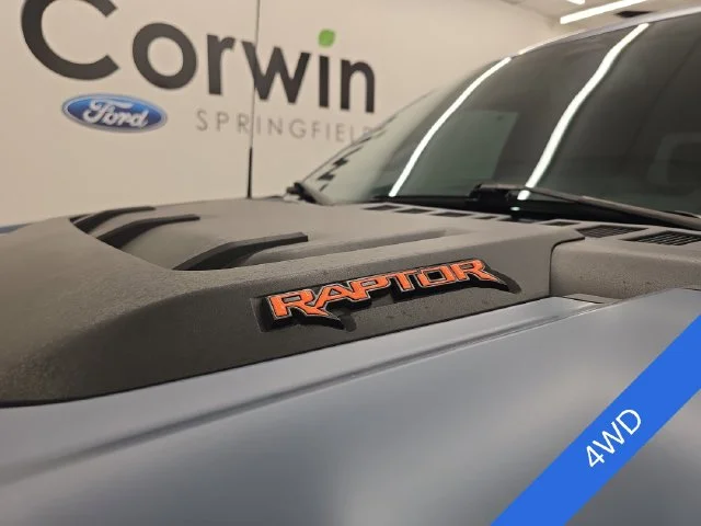 Certified Used 2023 Azure Gray Metallic Ford Raptor image 2