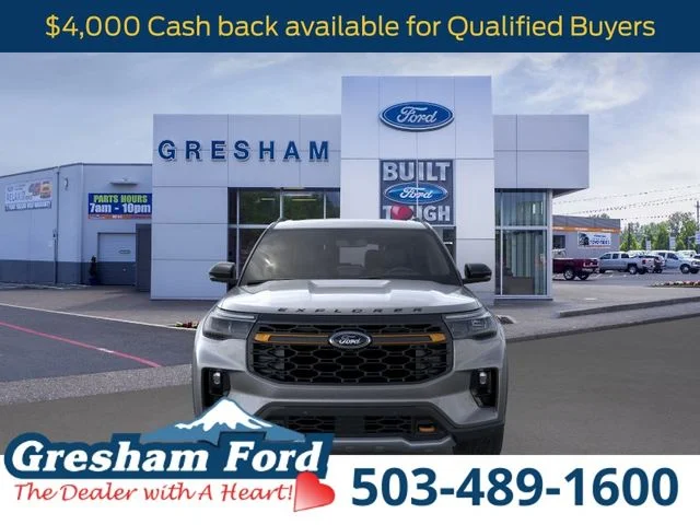 New 2026 Carbonized Gray Metallic Ford Tremor image 6