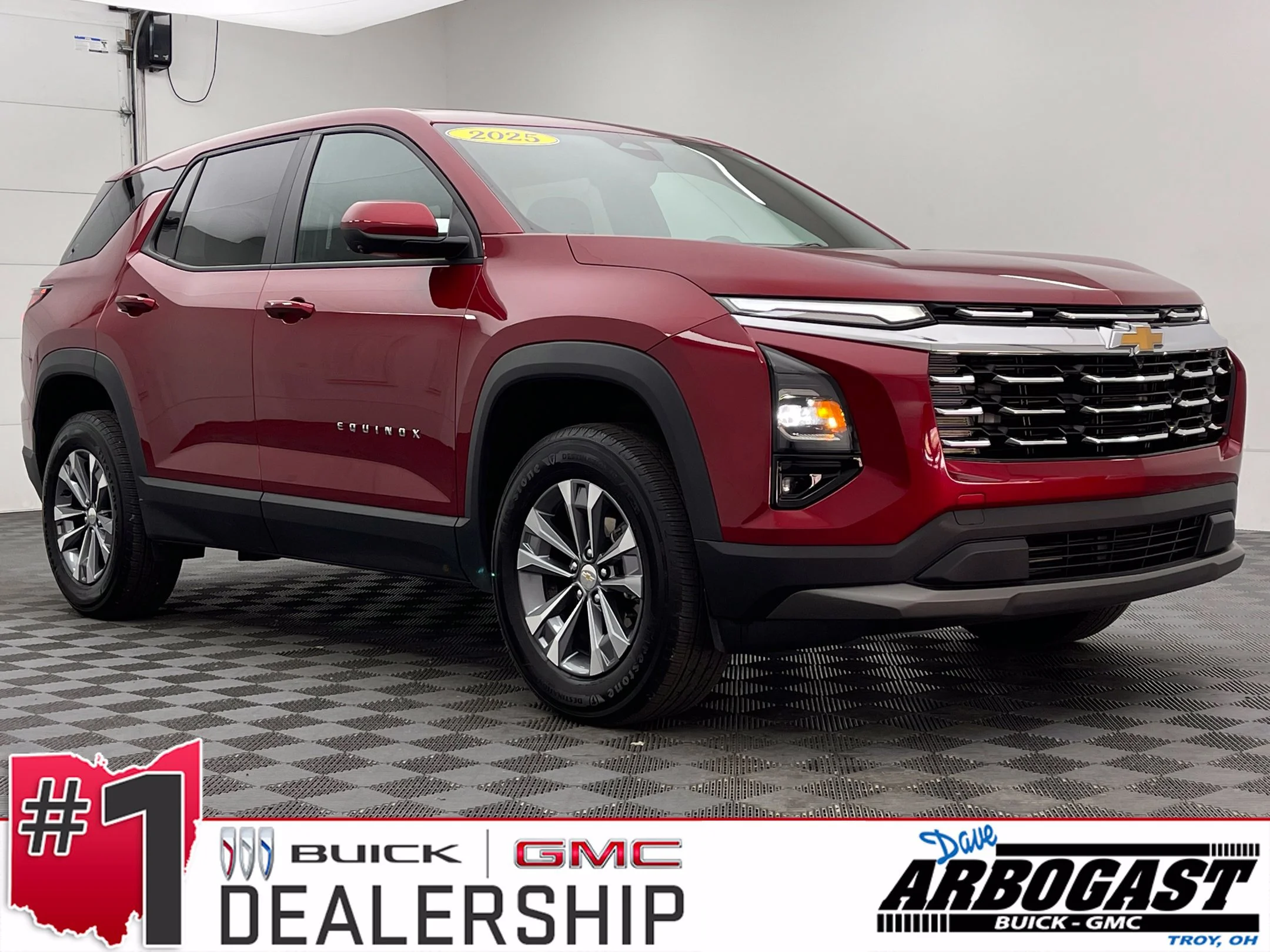 Used 2025 Radiant Red Tintcoat Chevrolet LT image 1