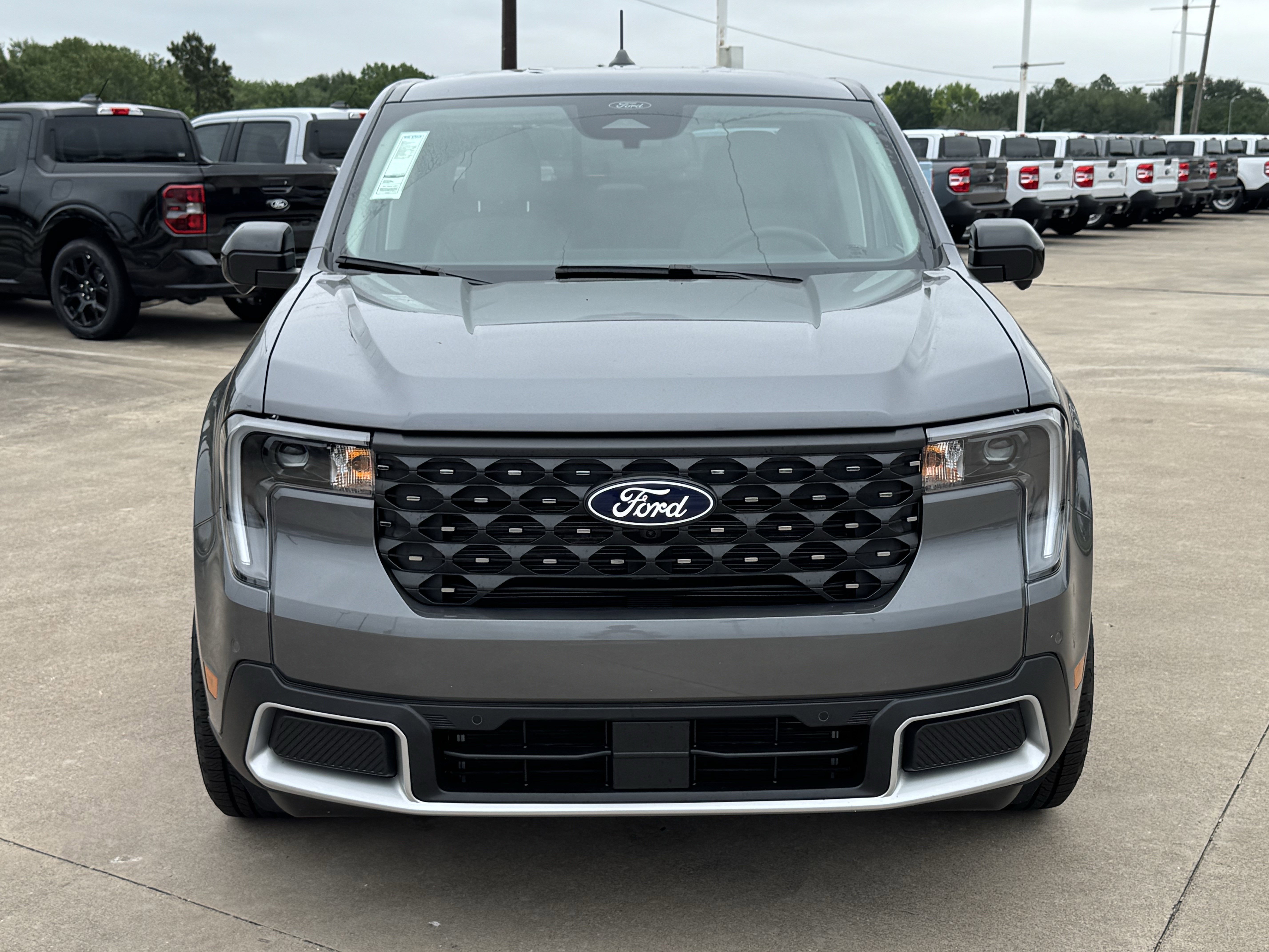 New 2026 Carbonized Gray Metallic Ford LARIAT image 3