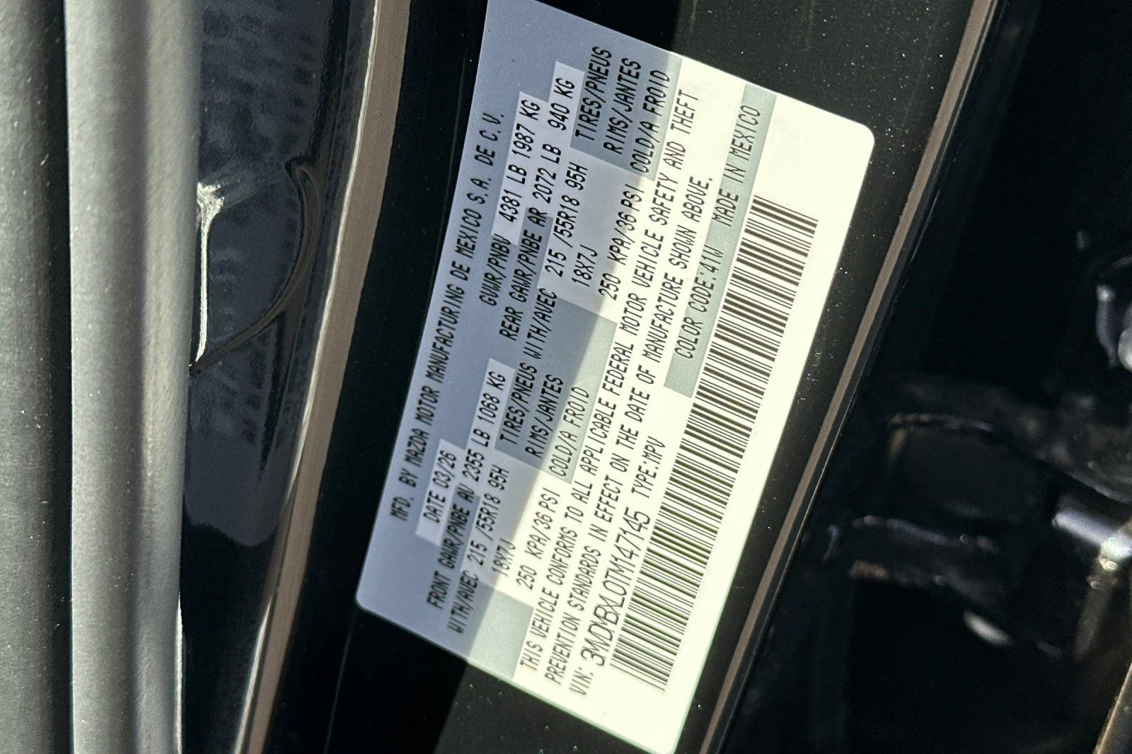 New 2026 Jet Black Mica Mazda 2.5 S Aire Edition image 33