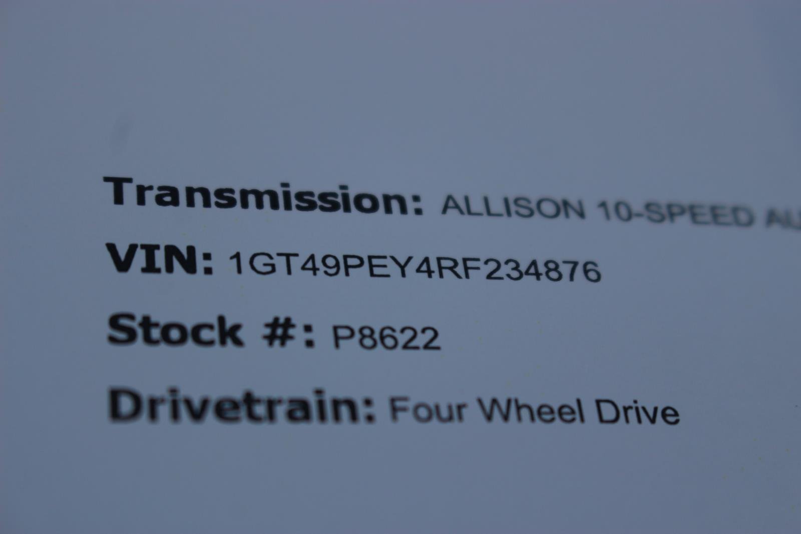 Used 2024 Thunderstorm Gray GMC AT4 image 41