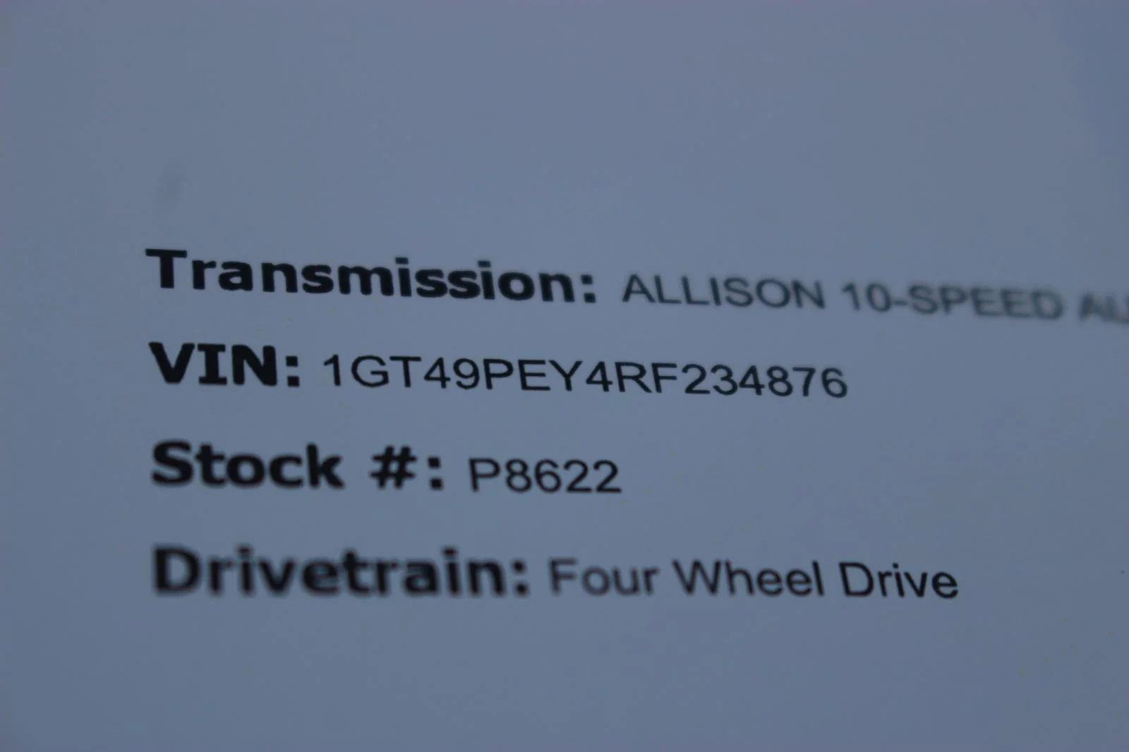 Used 2024 Thunderstorm Gray GMC AT4 image 41