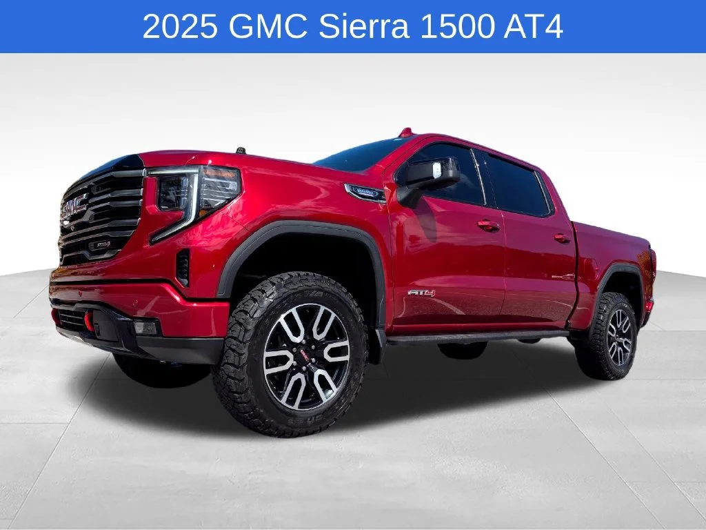 Used 2025 Volcanic Red Tintcoat GMC AT4 image 10