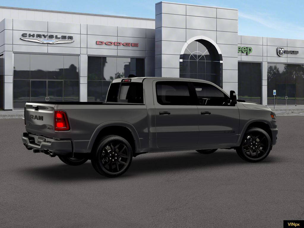New 2026 Granite Crystal Metallic Clear-Coat Exterior Paint RAM Laramie image 7