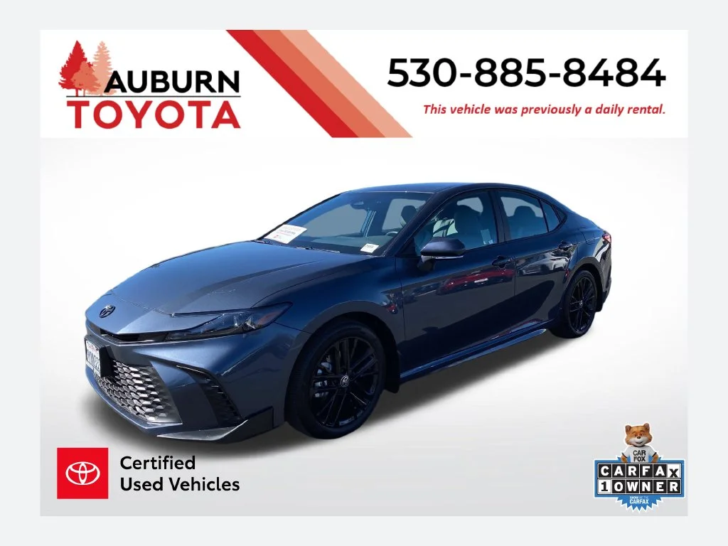 Certified Used 2026 Dark Cosmos Toyota SE image 1