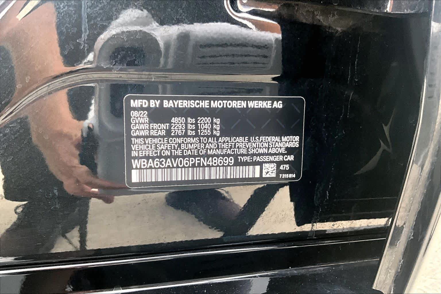 Used 2023 Black Sapphire Metallic BMW 430i image 33