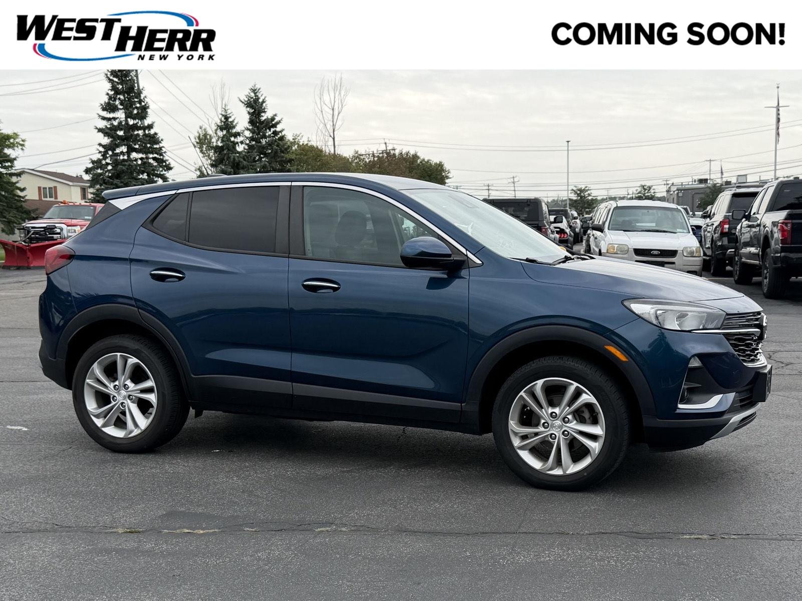 Used 2020 Deep Azure Metallic Buick Preferred image 1