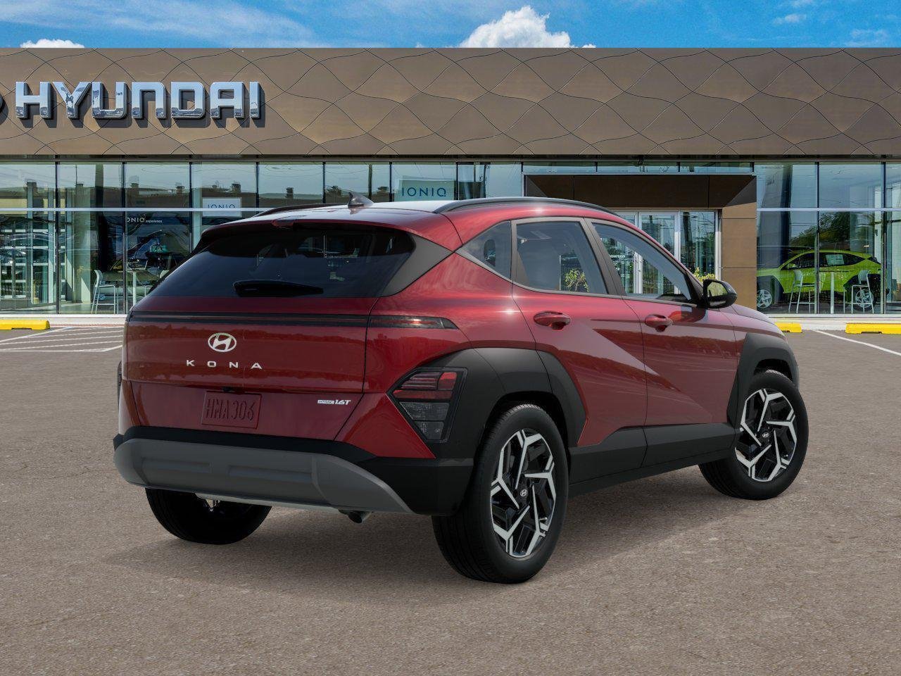 New 2026 Ultimate Red Metallic Hyundai SEL Premium AWD image 4