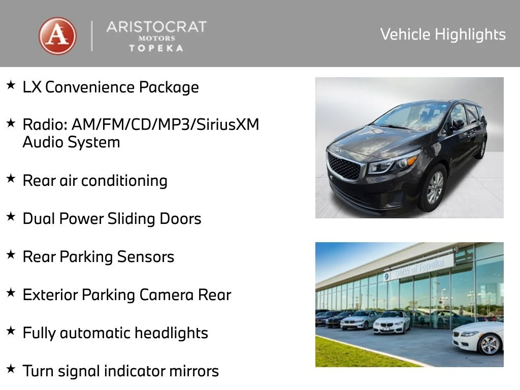 Used 2015 Silver Kia LX image 2