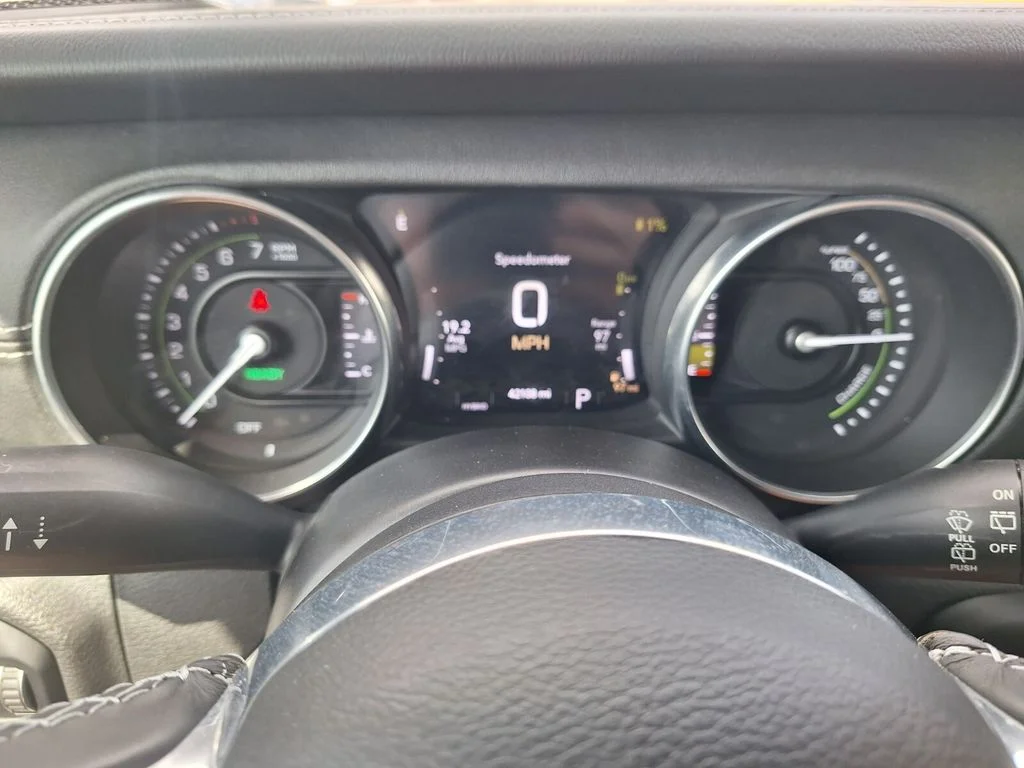 Certified Used 2023 White Jeep Sahara 4xe image 15