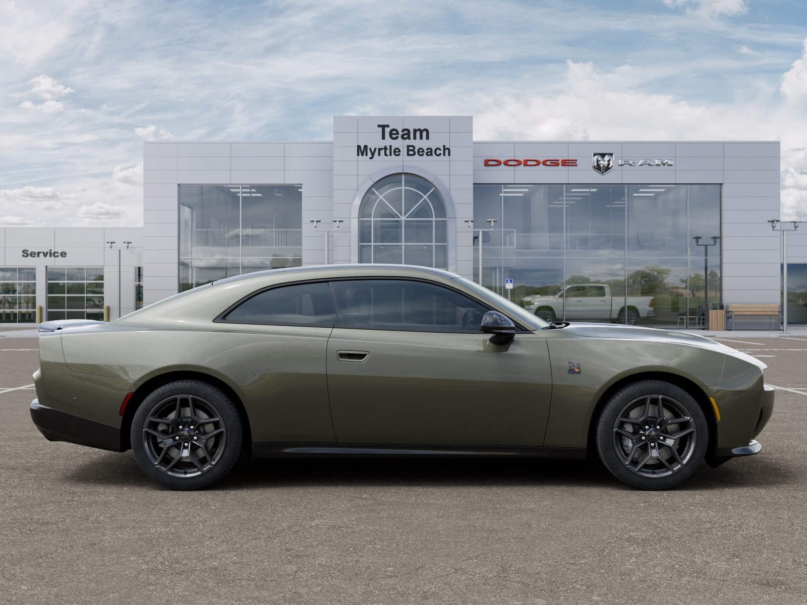 New 2026 Green Machine Exterior Paint Dodge R/T Scat Pack image 52