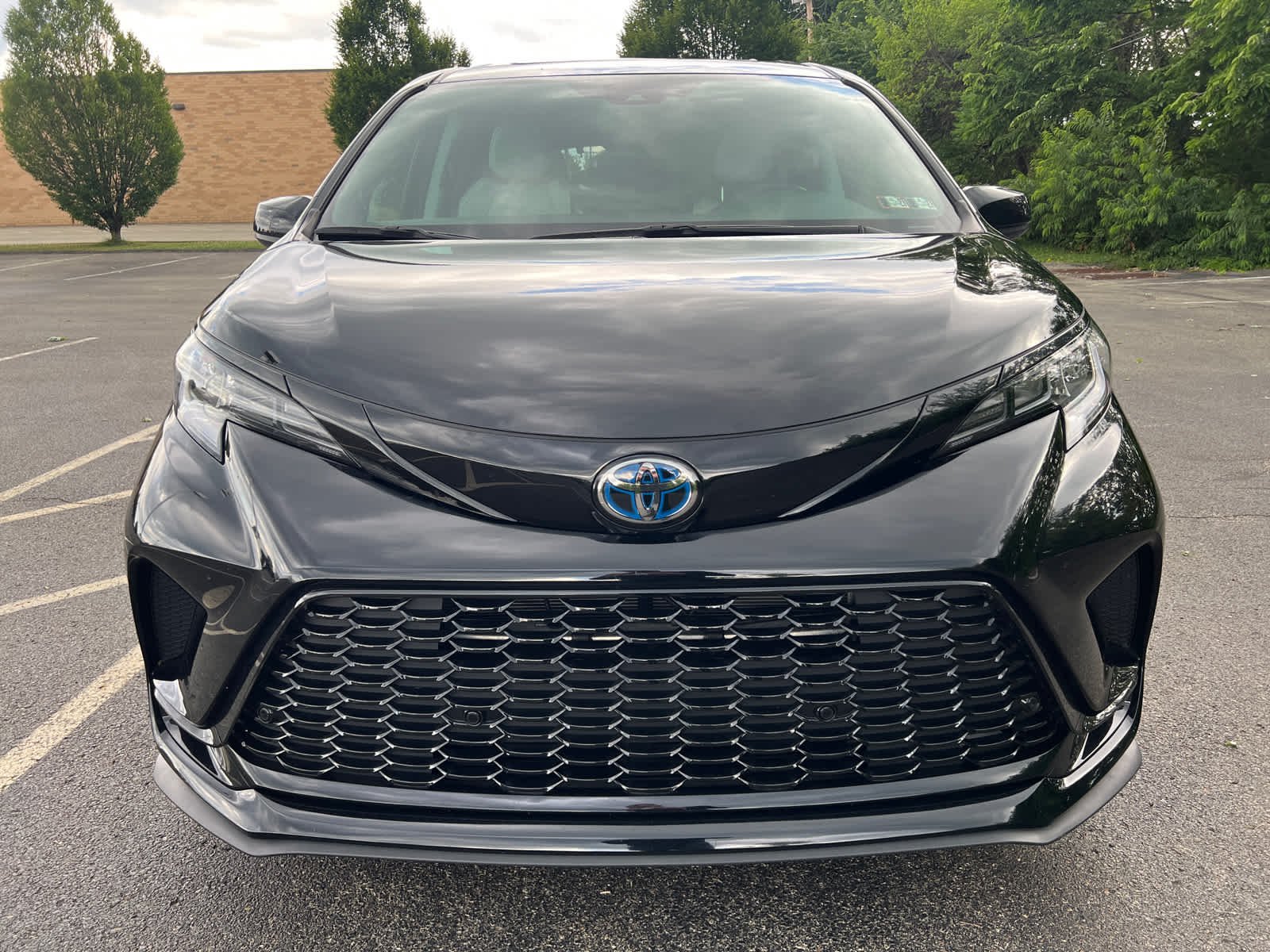 Certified Used 2025 Midnight Black Metallic Toyota XSE image 8