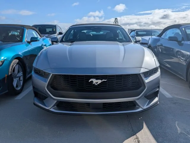 New 2026 Iconic Silver Metallic Ford EcoBoost® Premium Convertible image 2