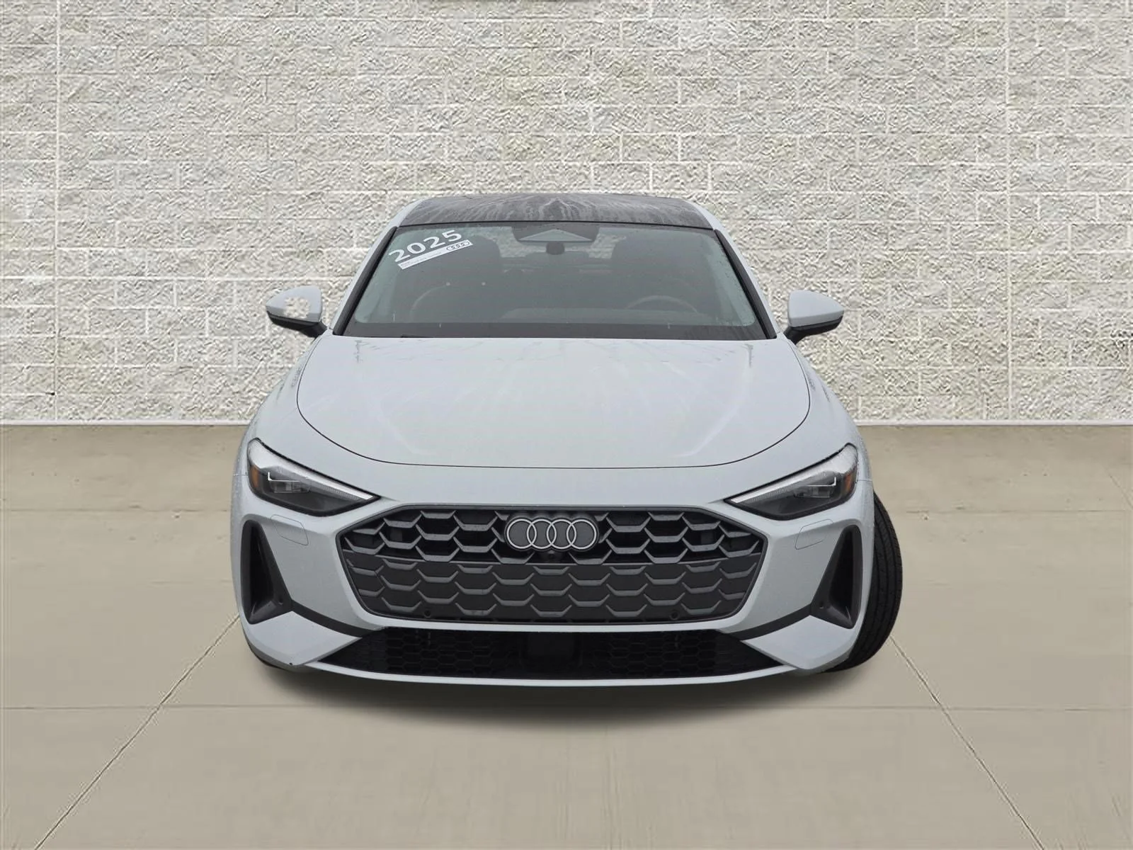 Certified Used 2025 Glacier White Metallic Audi Premium image 2