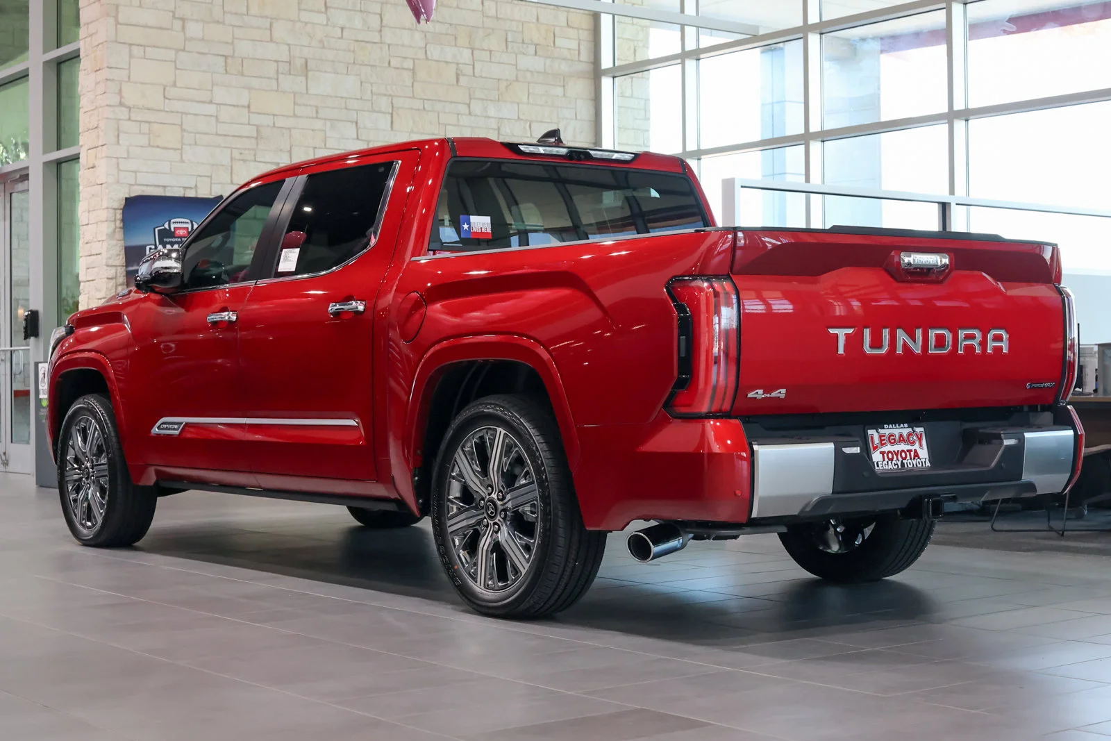 New 2026 Supersonic Red Toyota Capstone image 9