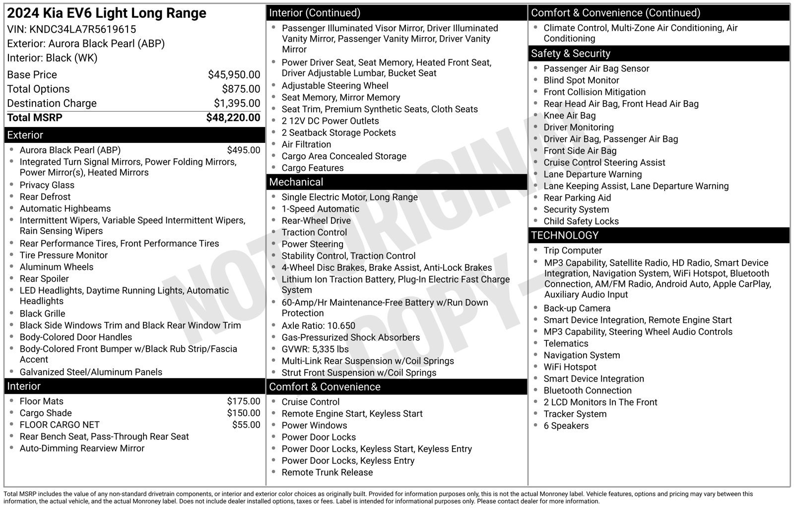Certified Used 2024 Aurora Black Pearl Kia Light image 3
