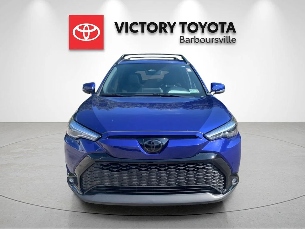 Used 2024 Blue Toyota Hybrid XSE image 8