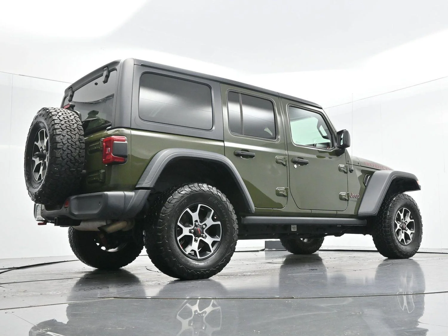 Used 2021 Sarge Green Clearcoat Jeep Unlimited Rubicon image 50