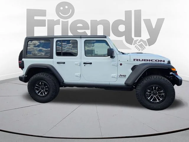 New 2026 Bright White Clear-Coat Exterior Paint Jeep Rubicon image 4
