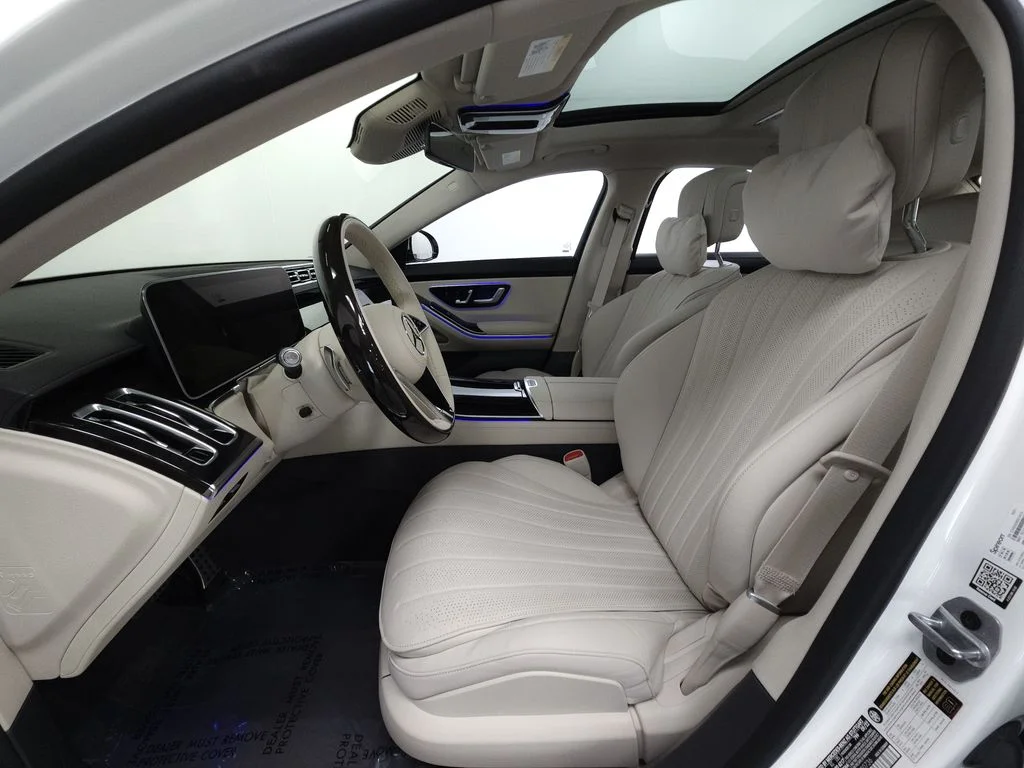 Used 2023 MANUFAKTUR Diamond White Mercedes-Benz S 500 image 8