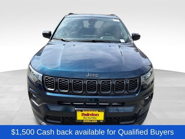New 2026 Fathom Blue Pearl-Coat Exterior Paint Jeep Latitude image 2