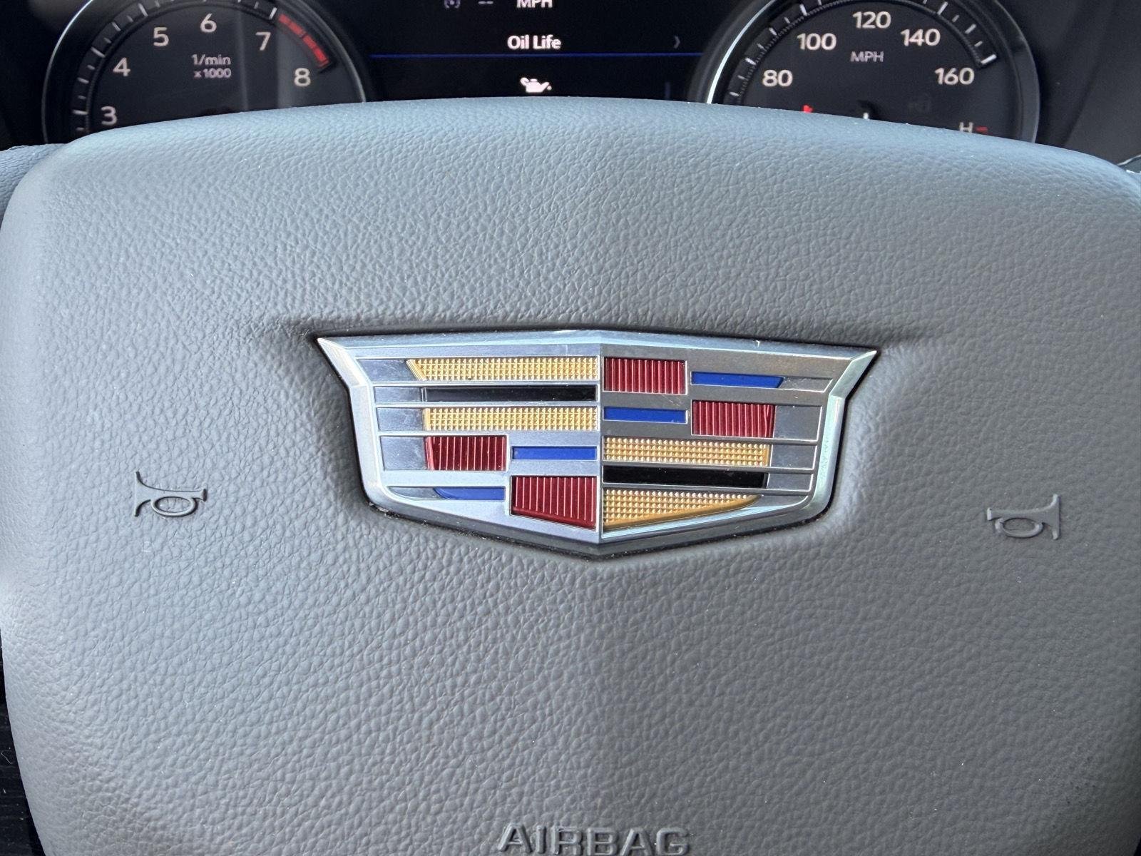 Used 2023 Crystal White Tricoat Cadillac FWD Premium Luxury image 19