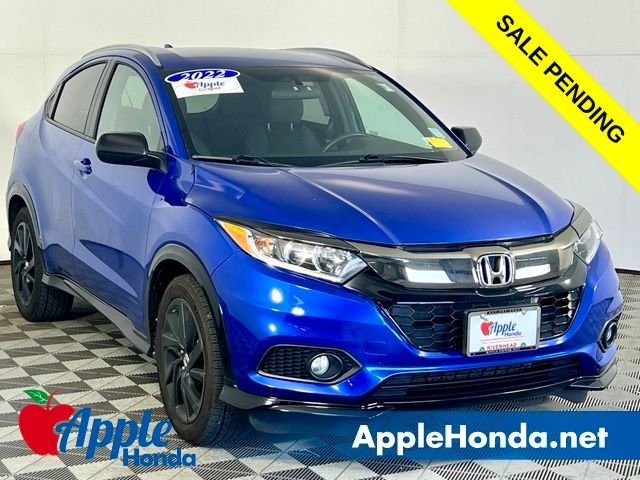 Used 2022 Aegean Blue Metallic Honda Sport image 1