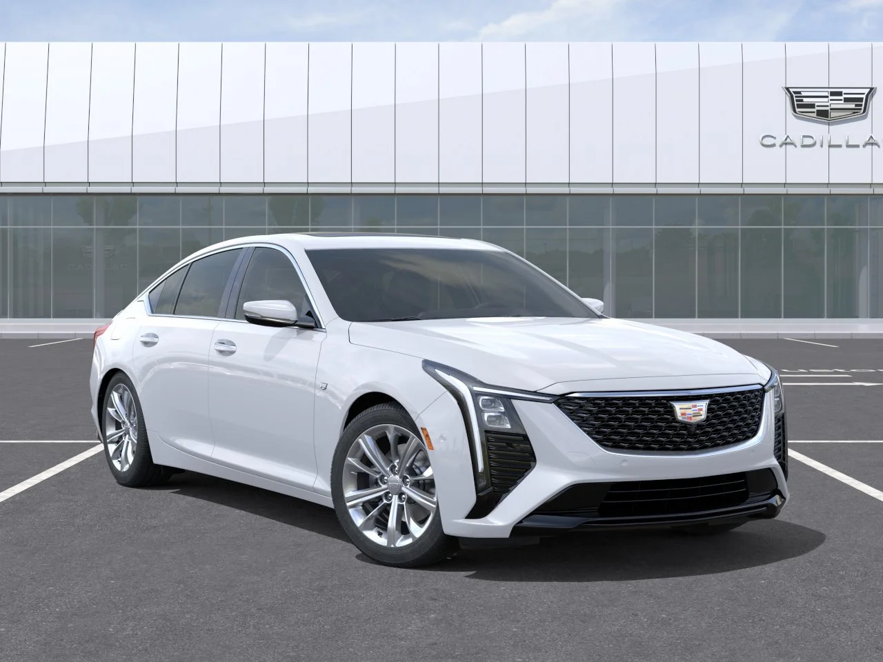 New 2026 Vibrant White Tricoat Cadillac Premium Luxury image 7