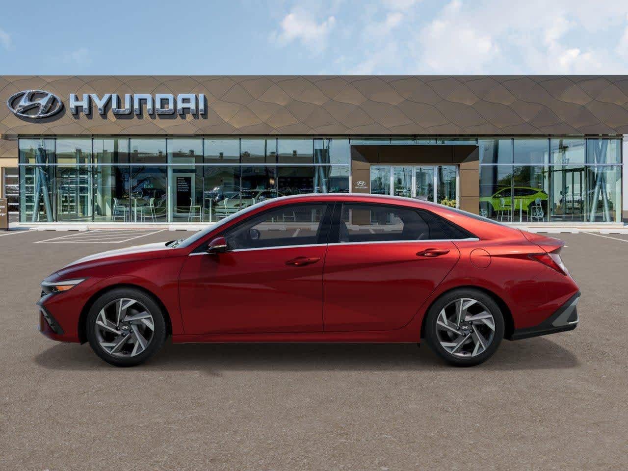 Used 2025 Ultimate Red Hyundai Limited image 3