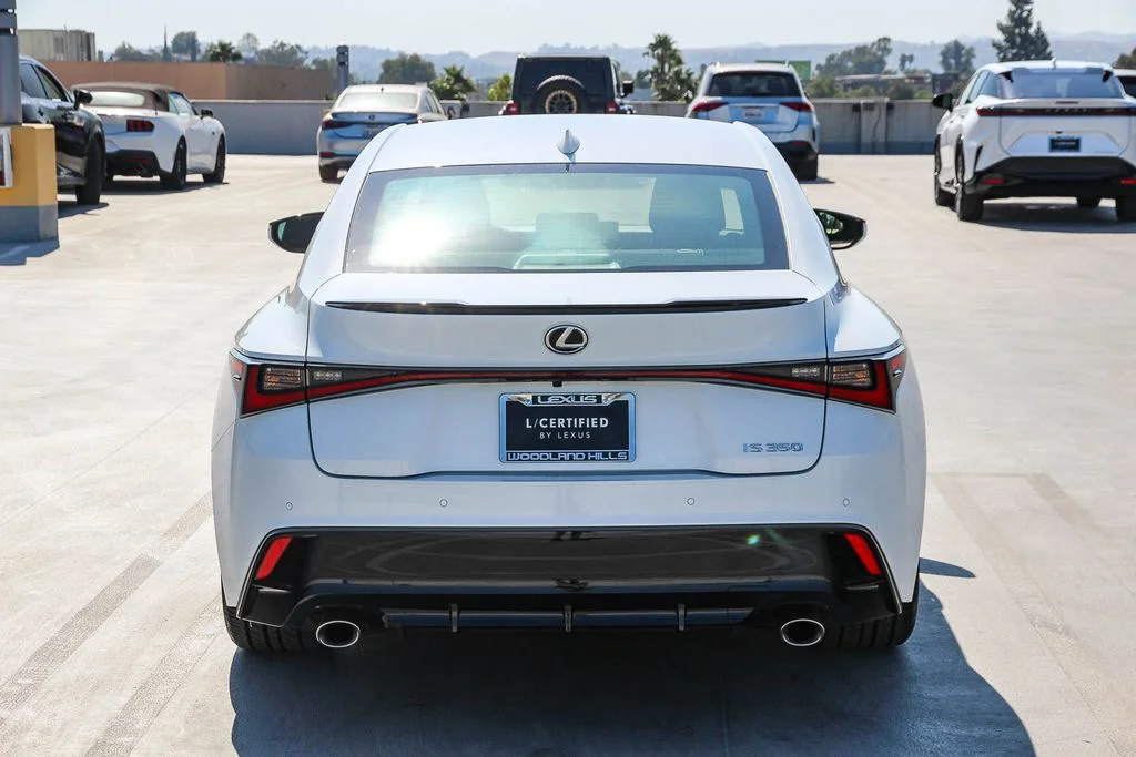 Certified Used 2024 WHITE NOVA GLASS FLAKE Lexus 350 F SPORT image 6