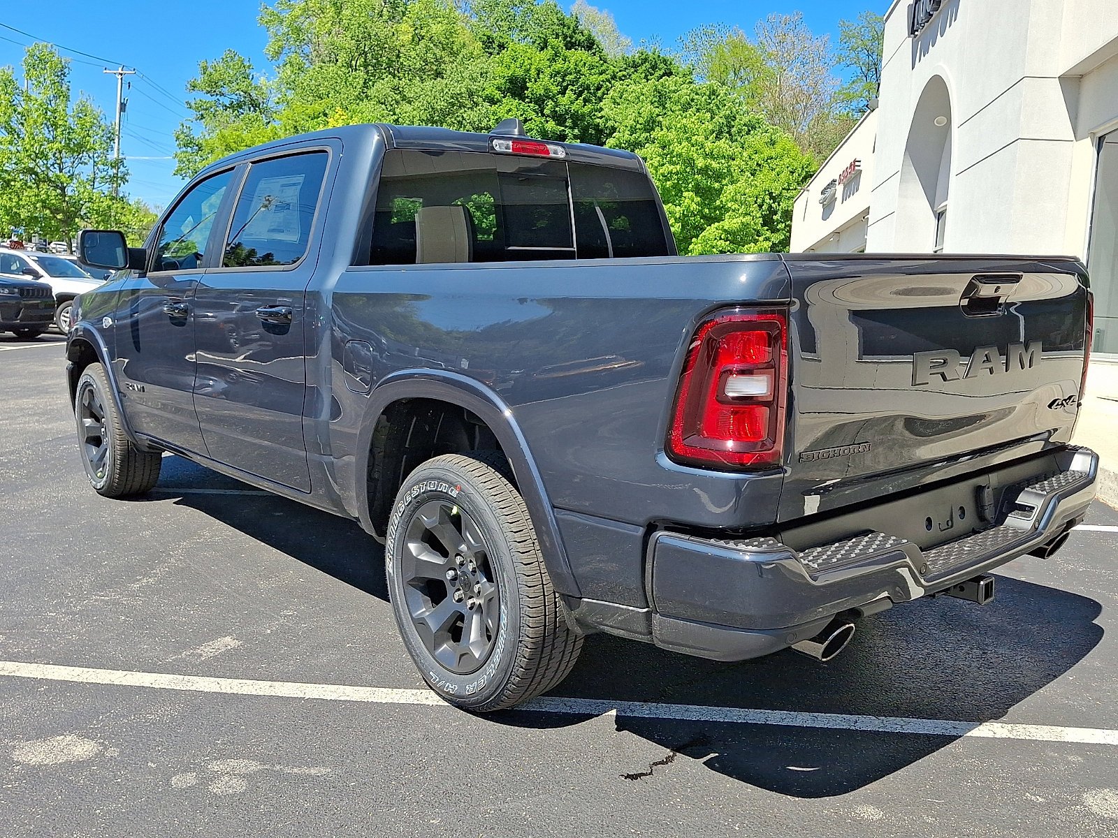 New 2026 Forged Blue Metallic Exterior Paint RAM Big Horn image 4
