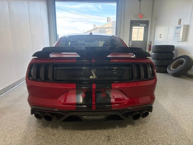 Used 2021 Rapid Red Metallic Tinted Clearcoat Ford Shelby GT500 image 4